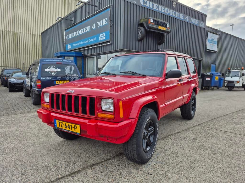 JEEP CHEROKEE 1997, VANDAAG IS ROOD ....., Automaat, Leder, Lederen bekleding, Vierwielaandrijving
