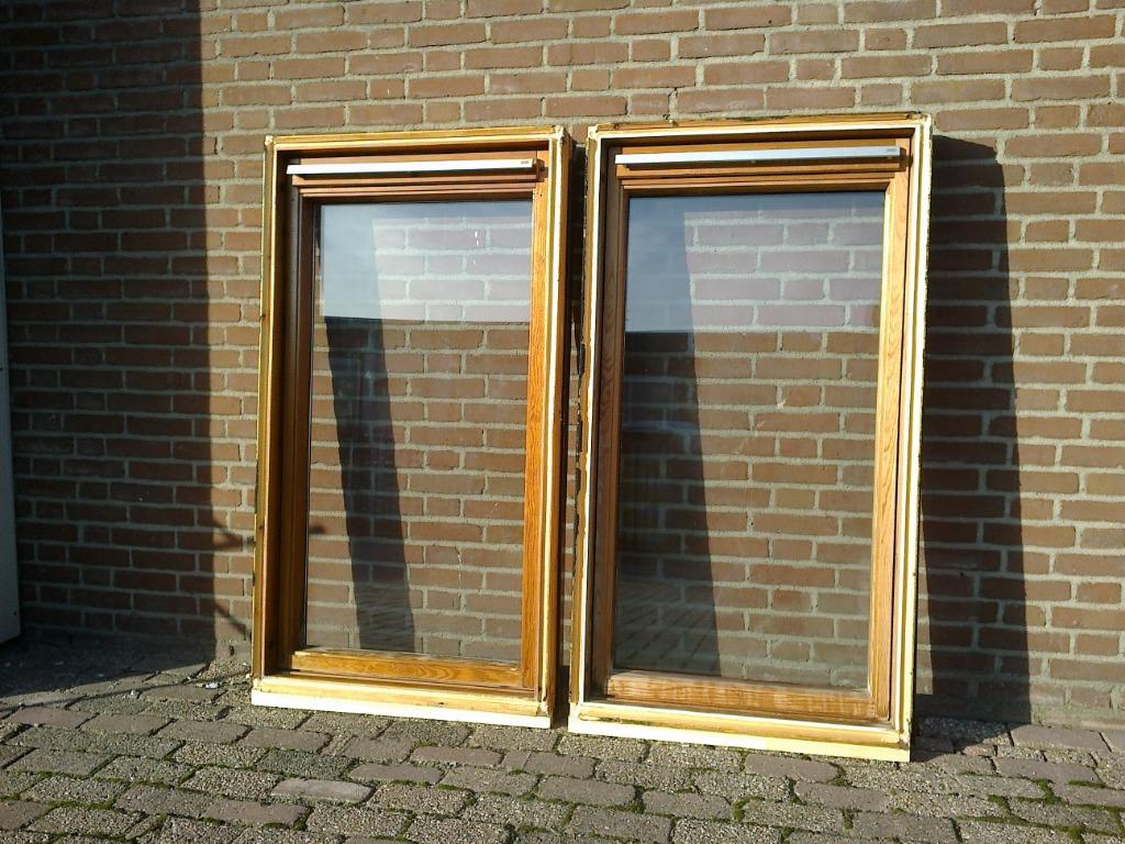 Velux dakraam 78x140 bxh incl gootstukken, Doe-het-zelf en Verbouw, Glas en Ramen, Dakraam, Dubbelglas, Ophalen of Verzenden