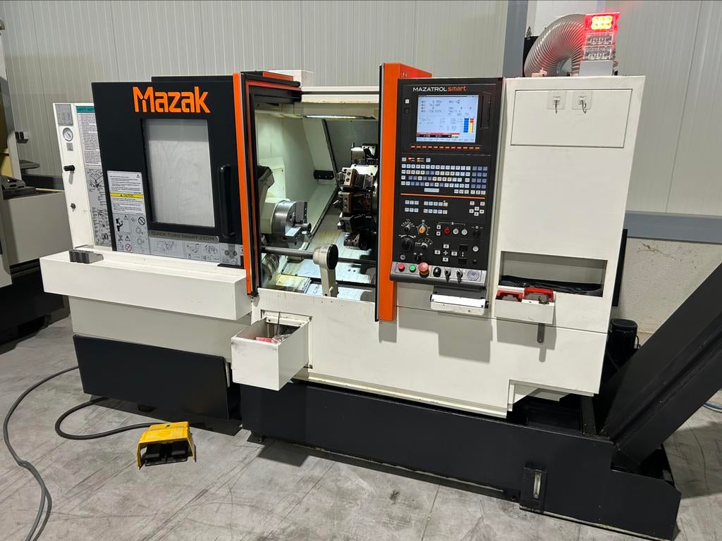 Mazak Quick Turn Smart 250M, Ophalen, Zo goed als nieuw, Metaaldraaibank