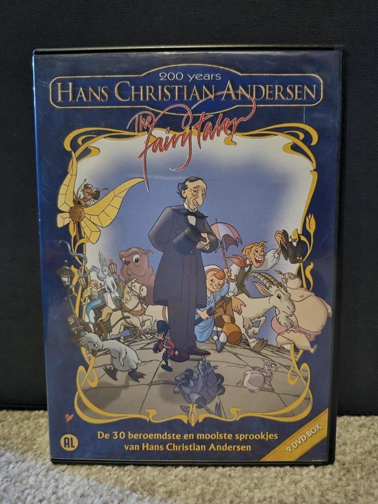 Hans Christian Andersen - Fairytaler (30 sprookjes / 2002), Cd's en Dvd's, Europees, Tekenfilm, Alle leeftijden, Ophalen of Verzenden