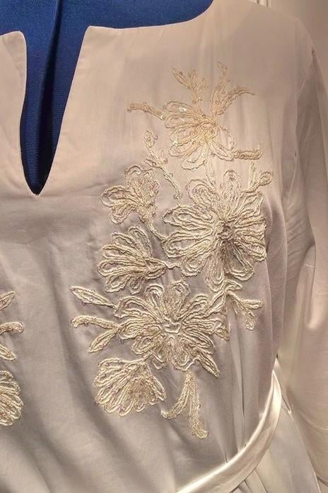 Marina Rinaldi jurk in maat XXL, Kleding | Dames, Jurken, Wit, Maat 46/48 (XL) of groter, Nieuw, Ophalen of Verzenden