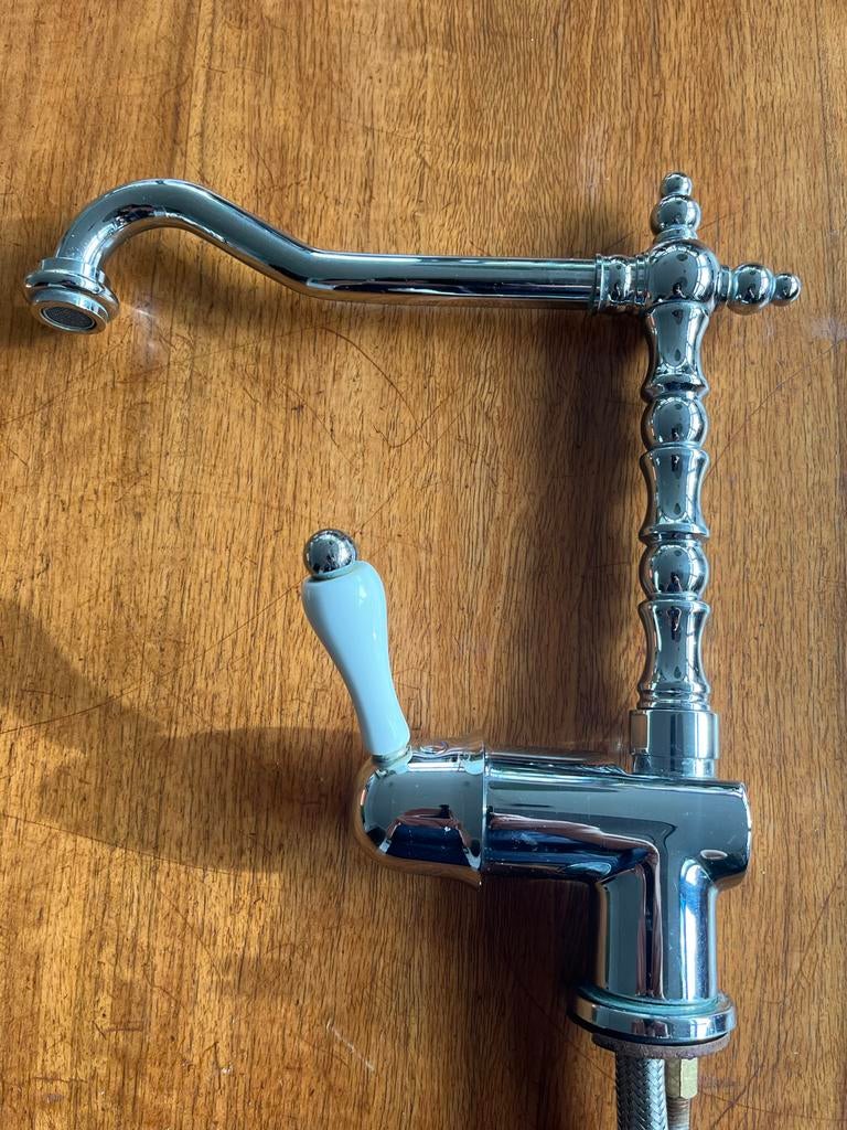 Klassieke GiuliniG Kraan - Zeer Goede Staat, Ophalen of Verzenden, Zo goed als nieuw, Chroom, Kraan