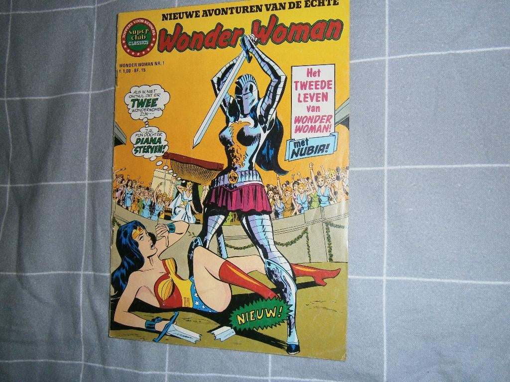 Wonder Woman nr. 1 – Super Club Classic (1972), Ophalen, Gelezen, Eén comic, Amerika