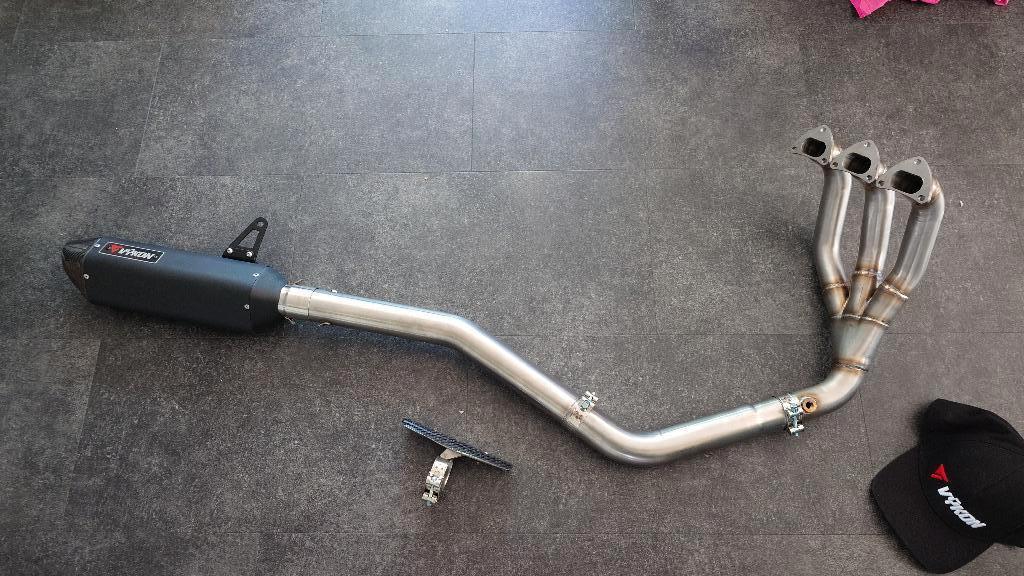 Vykon full exhaust voor een Triumph New Tiger 1200, Ophalen of Verzenden, Nieuw
