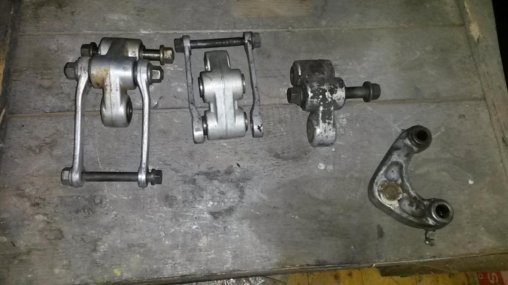 KTM LC4 achtervering links, Ophalen of Verzenden, Gebruikt