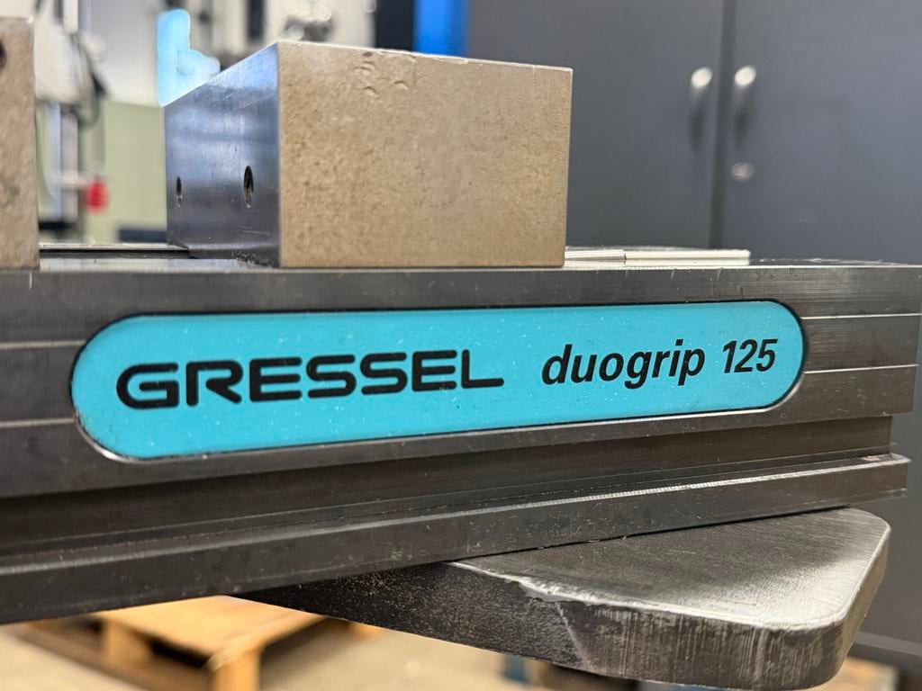 Gressel Duogrip 125 Machineklem - Precisie Klem, Gebruikt, Dimatech, Dimatech, Ophalen