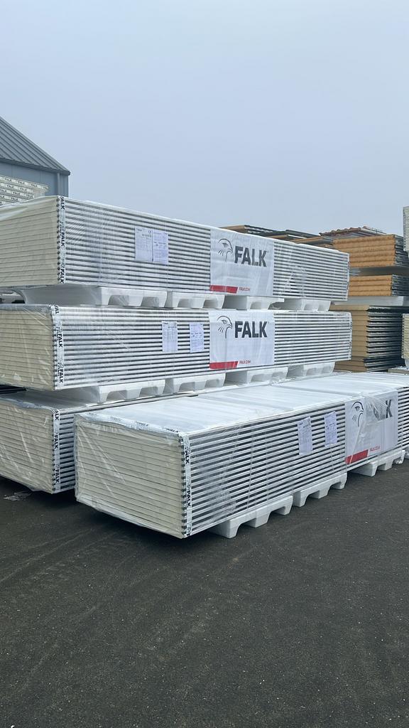 Sandwichpaneel Wand, Ophalen, Nieuw, Overige materialen, 20 tot 50 mm