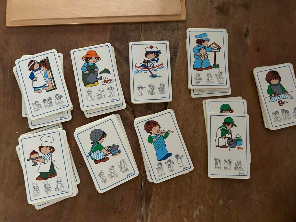 Vintage Jaklien Beroepen Kwartet, Ophalen