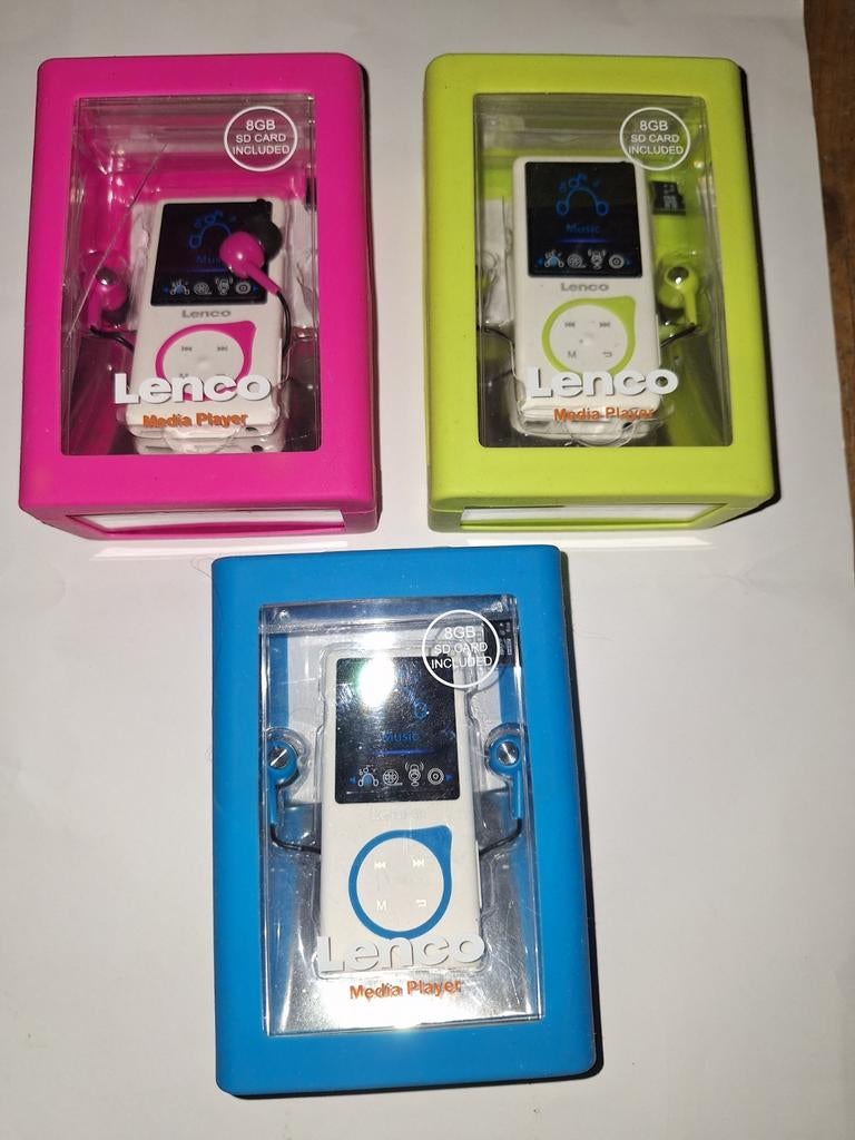 Lenco Media Speler - Nieuw in doos! €10 per stuk., Audio, Tv en Foto, Mp3-spelers | Apple iPod, Overige types, Overige kleuren