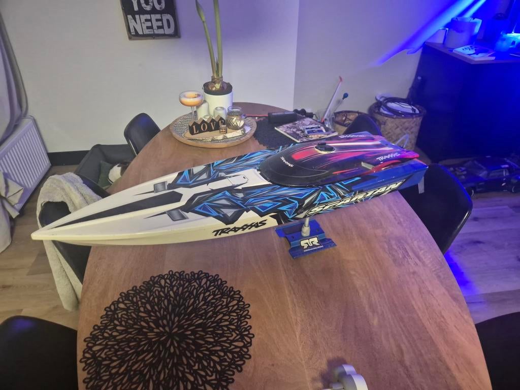 Traxxas Spartan Speedboot, Overige merken, Gebruikt, Auto, Groter dan 1:32