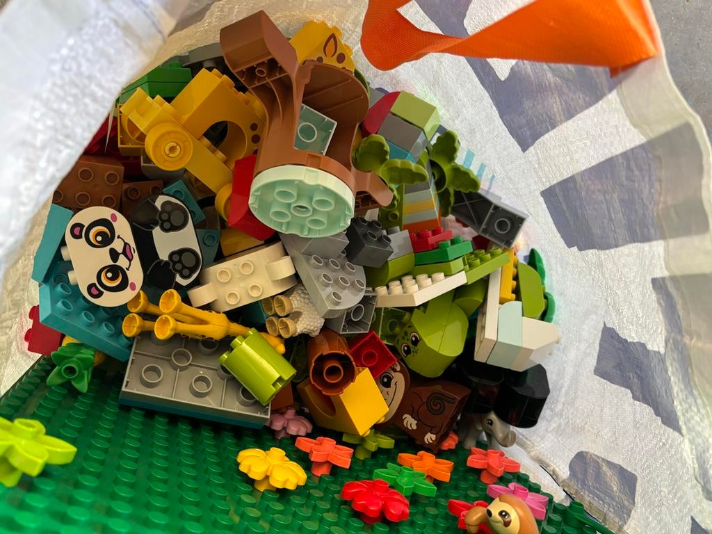 Bigshopper vol Duplo - Zo goed als nieuw!, Ophalen, Zo goed als nieuw, Losse stenen, Duplo