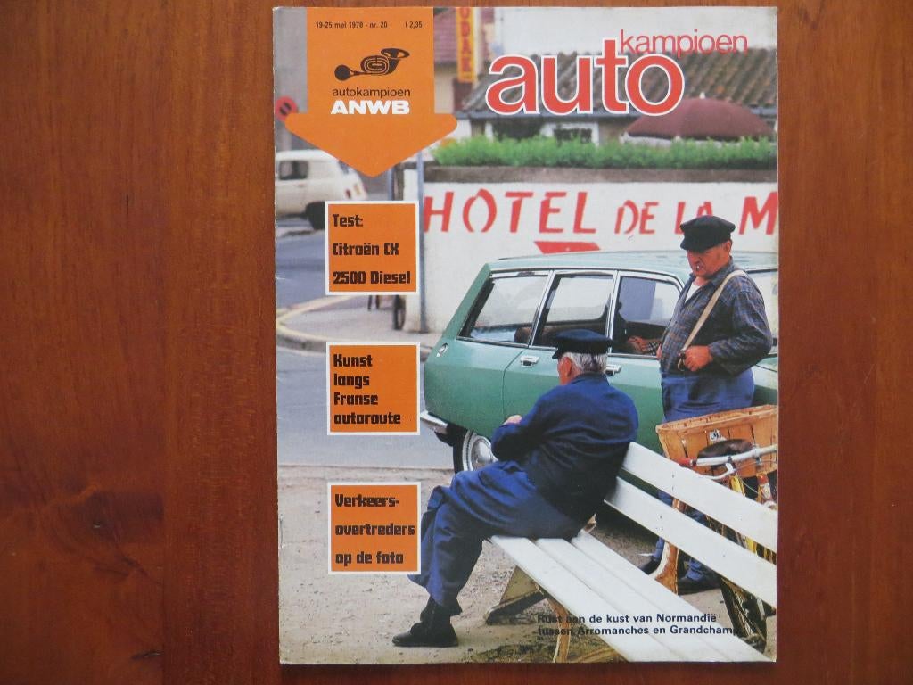 Autokampioen 20 1978 Citroën CX D, Audi 100 5S, Audi 80 GLX, Ophalen of Verzenden, Nieuw, Audi