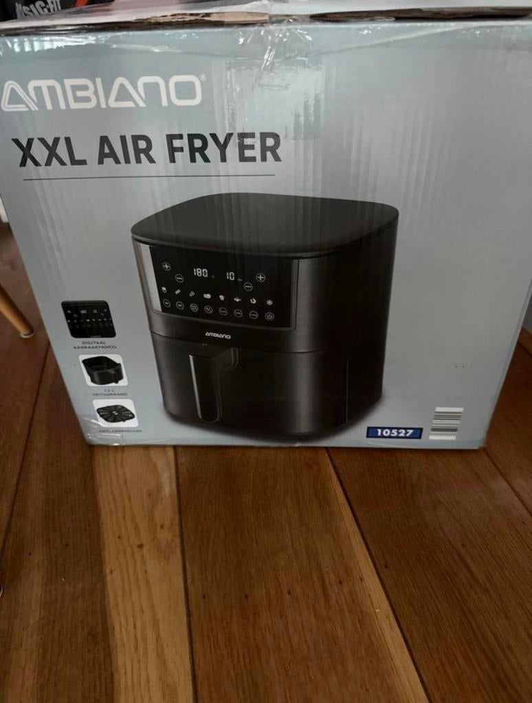 Ambiano XXL Air Fryer - Nieuw in doos!, Ophalen of Verzenden, Nieuw, Airfryer XXL, 1500 gram of meer