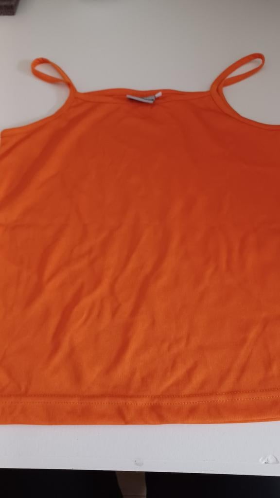 Dames hemdje, Maat 38/40 (M), Oranje, Ophalen of Verzenden, Zo goed als nieuw