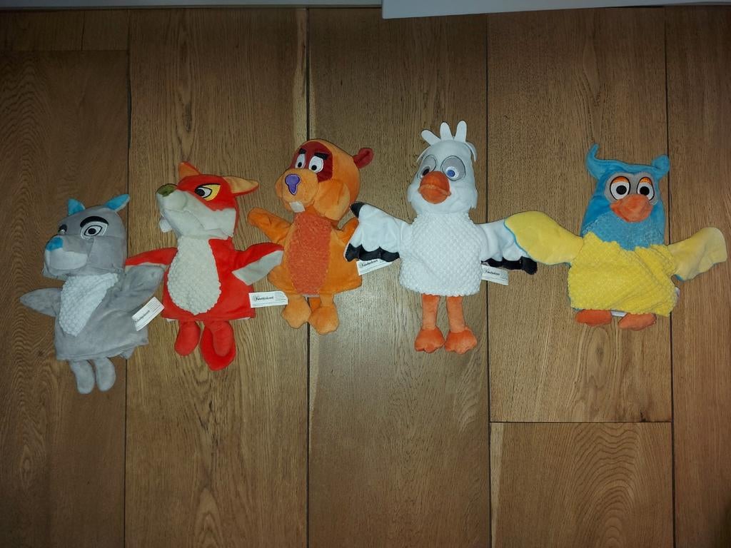 Fabeltjeskrant handpoppen, Ophalen of Verzenden, Zo goed als nieuw, Overige typen