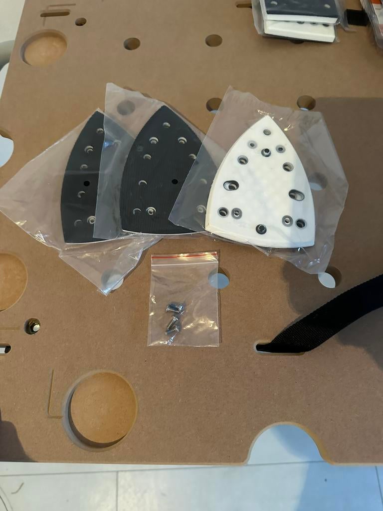 Festool rupes Flex schuurzool DTS DTSC LS71 Ode 100-2 delta, Ophalen of Verzenden, Zo goed als nieuw, Minder dan 600 watt, Vlakschuurmachine