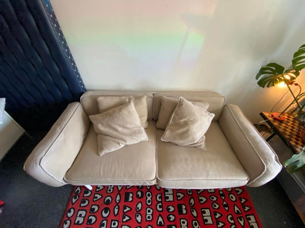 Ikea PS 2012 Bankstel - Circa 210x100cm, Ophalen, Gebruikt, Tweepersoons, 75 tot 100 cm