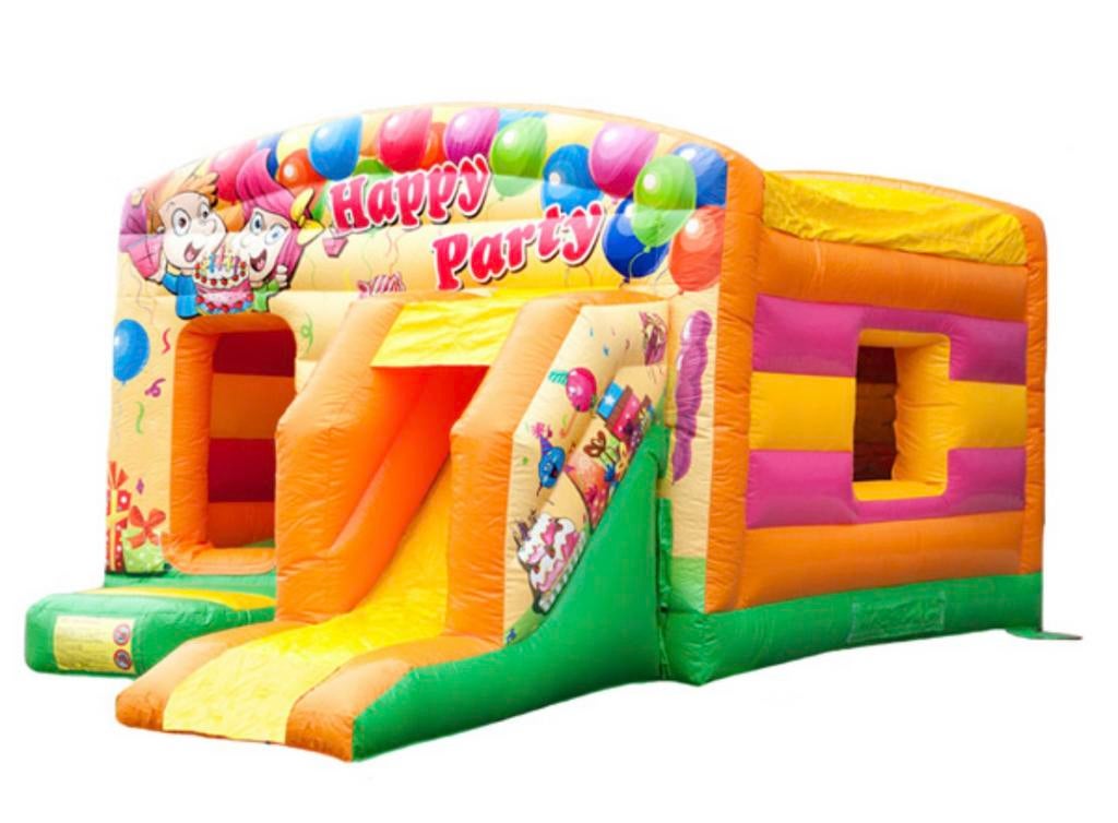 Feest Springkussen huren - Beverwijk Heemskerk Uitgeest, Ophalen, Zo goed als nieuw, Overige