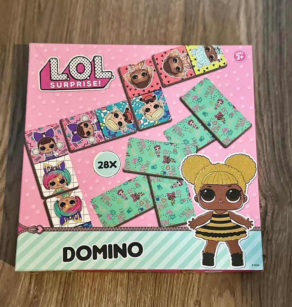 LOL Surprise domino – compleet spel (3+), Ophalen of Verzenden, Gebruikt