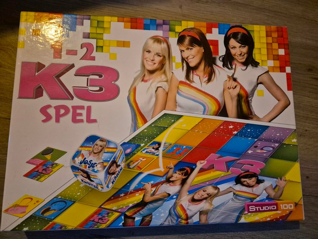 K3 Spel - Leuk en Compleet!, Ophalen of Verzenden, Zo goed als nieuw, Een of twee spelers, Studio 100
