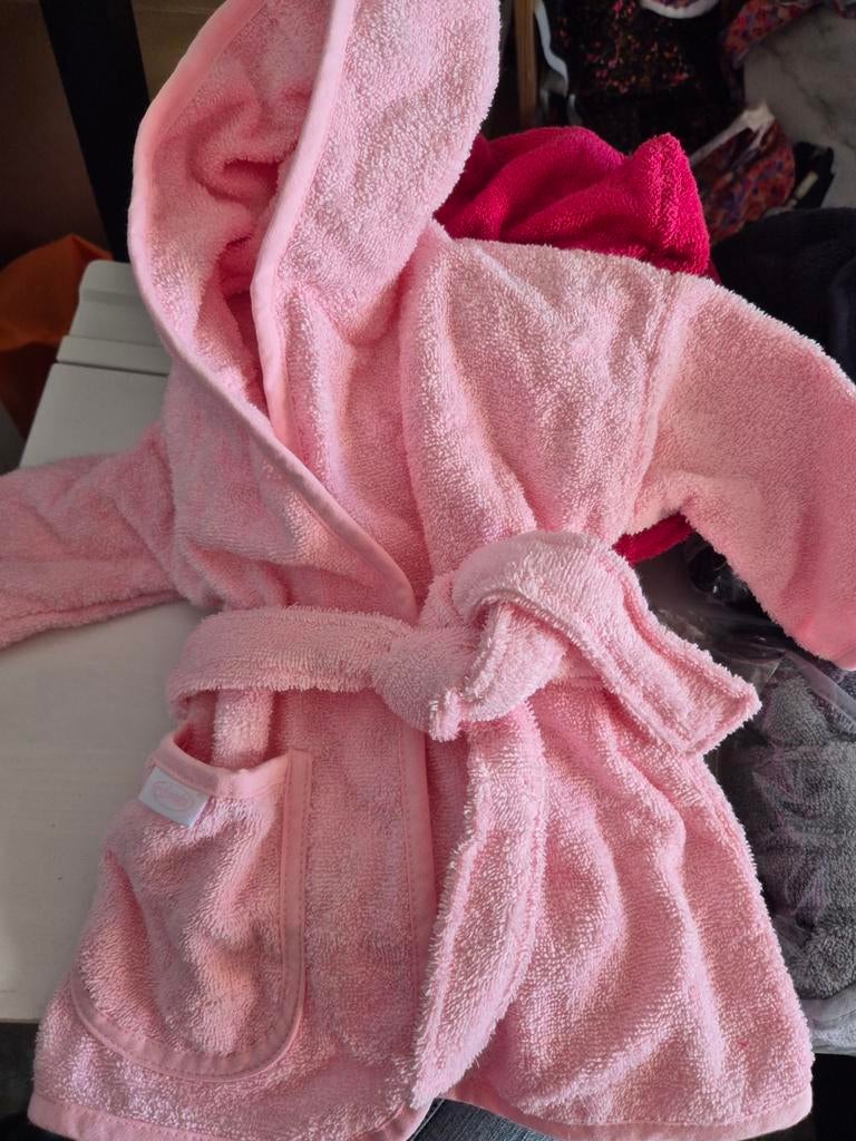 Badjas 0-12 maanden om te borduren Funnies, Hobby en Vrije tijd, Borduren en Borduurmachines, Ophalen of Verzenden