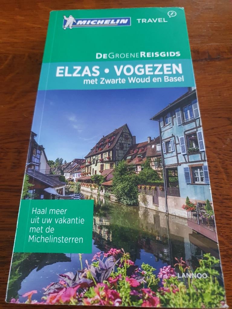 Michelin reisgids Elzas Vogezen met Zwarte Woud en Bazel, Boeken, Reisgidsen, Zo goed als nieuw, Fiets- of Wandelgids, Europa