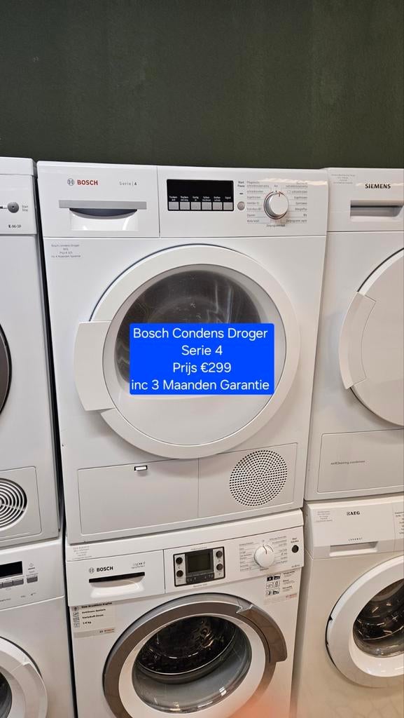 Nette Warmtepomp en  Condens drogers inc Garantie, 6 tot 8 kg, Minder dan 85 cm, Ophalen of Verzenden, Zo goed als nieuw