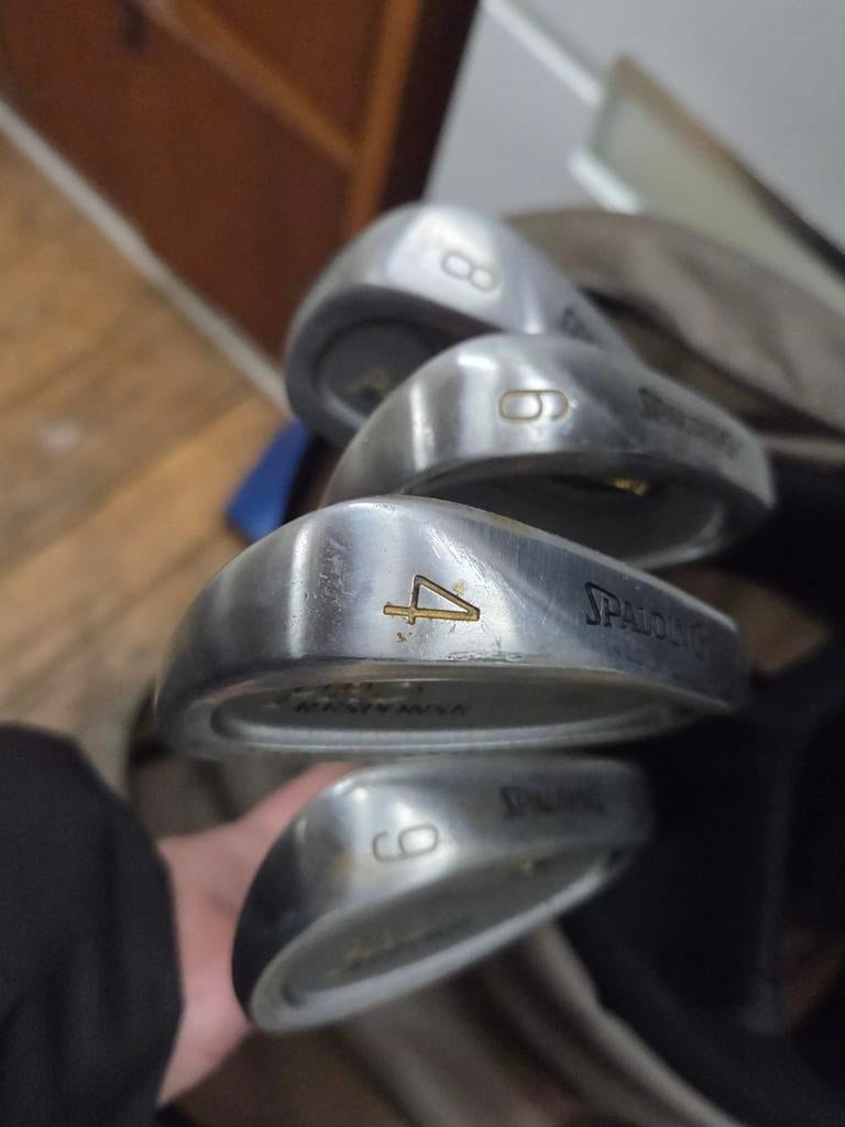 Golfset met tas en clubs Spalding pro responce, Ophalen of Verzenden