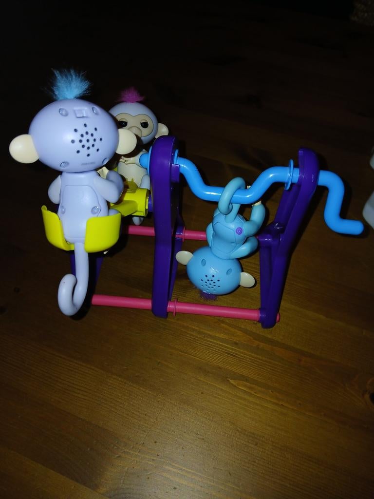 Fingerlings Playset met 3 aapjes, Ophalen of Verzenden, Zo goed als nieuw