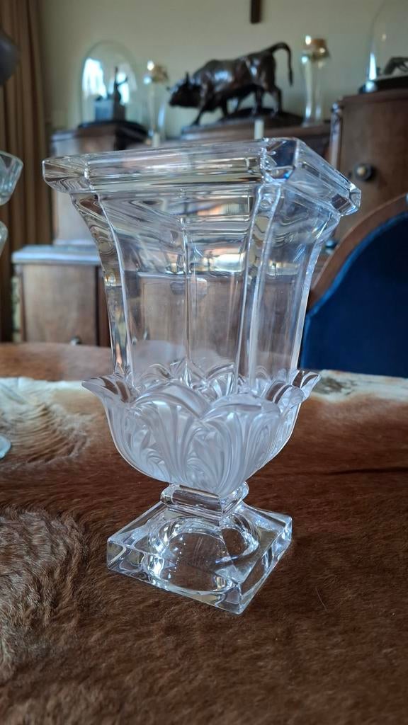 Vaas, baccarat .  +/- 1920, Ophalen of Verzenden