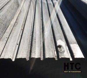 Douglas Vlonderplank Zwart Geïmpregneerd 28x145 mm €2,50 pm, Ophalen, Nieuw, Hout