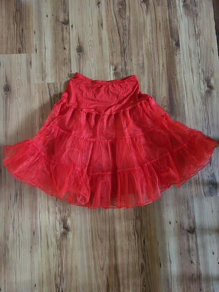 Nieuwe rode petticoat - universele maat, Ophalen of Verzenden, Nieuw, Maat 42/44 (L)