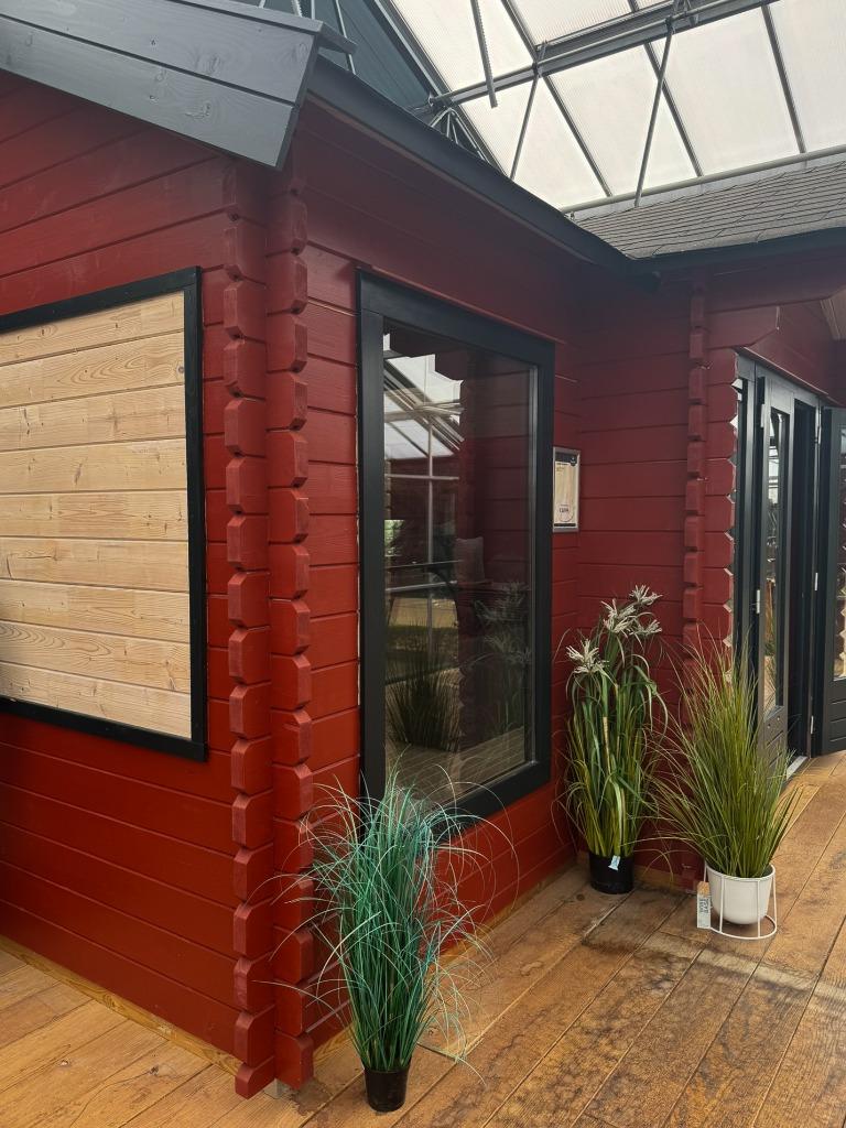 Showmodel Tuinhuis Lugarde | Maatwerk - OP = OP, Tuin en Terras, Tuinhuizen, Ophalen, 200 tot 400 cm, Blokhut, Zo goed als nieuw