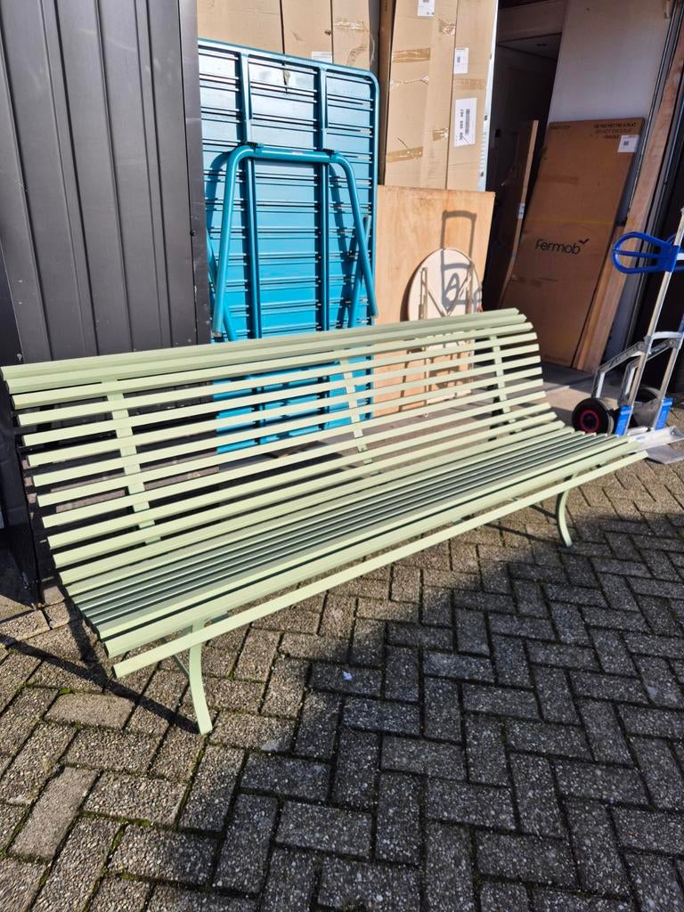 Fermob louisiane 200 cm tuinbank Nieuw div kleuren direct, Tuin en Terras, Tuinbanken, Ophalen, Nieuw, Metaal