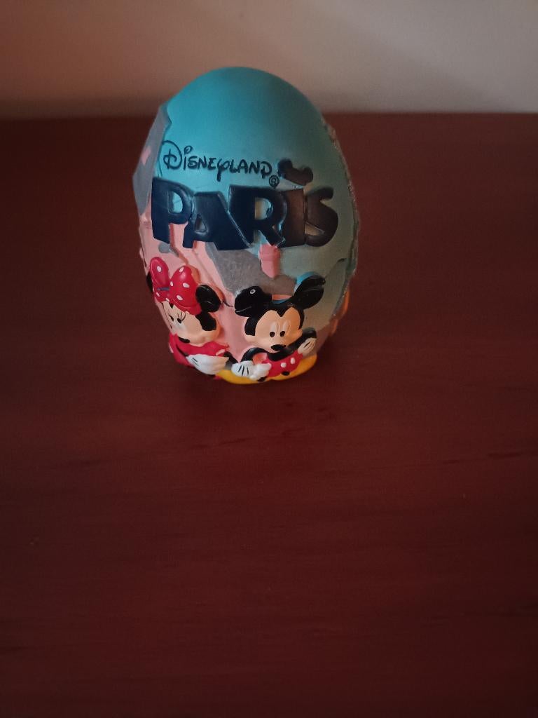 Disneyland PARIS egg Mickey/ Minie Mouse, Ophalen of Verzenden, Mickey Mouse, Zo goed als nieuw, Beeldje of Figuurtje