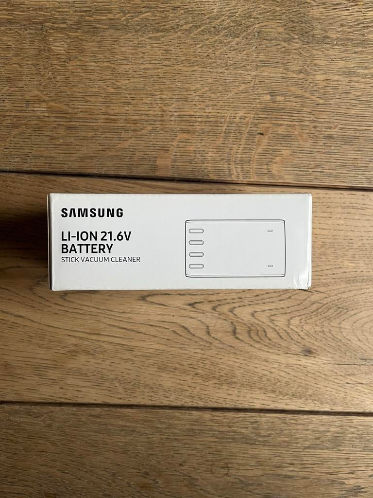 Samsung Li-ion 21.6V Batterij voor Steelstofzuiger, Ophalen, Nieuw