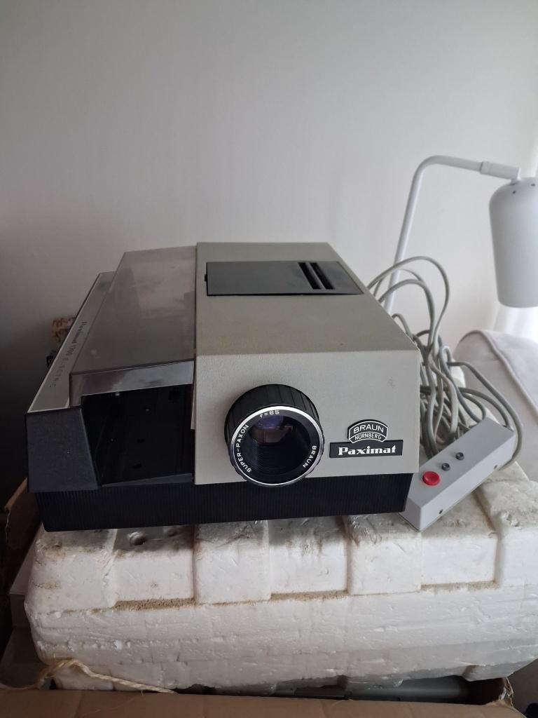 Paximat 1700 diaprojector Electric van Braun, Ophalen of Verzenden, Gebruikt