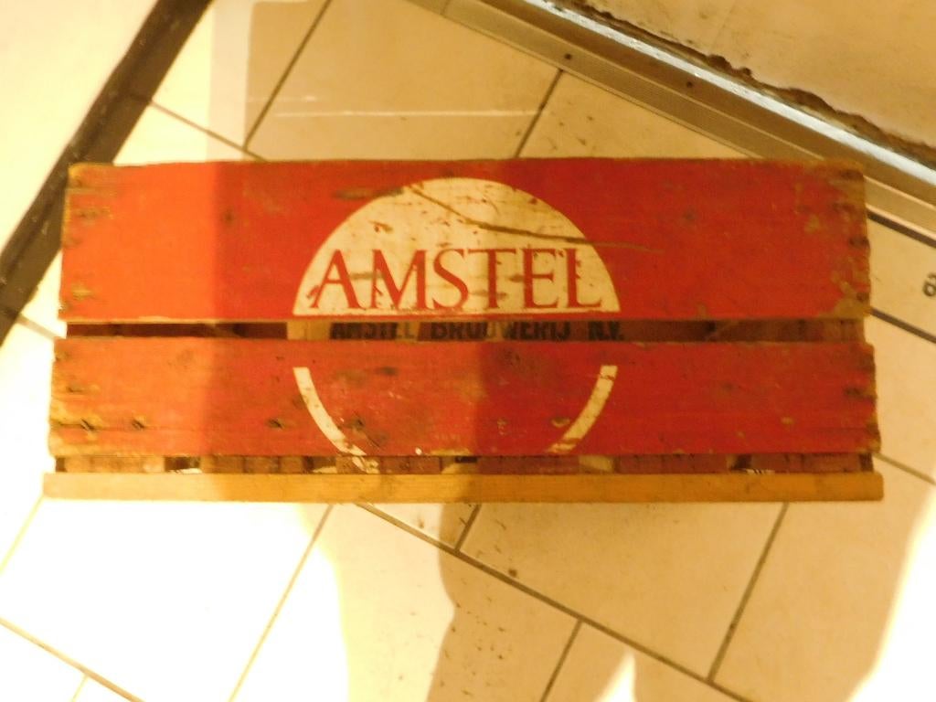 Amstel verzamelkrat krat   uit 1963, Ophalen of Verzenden, Gebruikt, Overige typen, Amstel