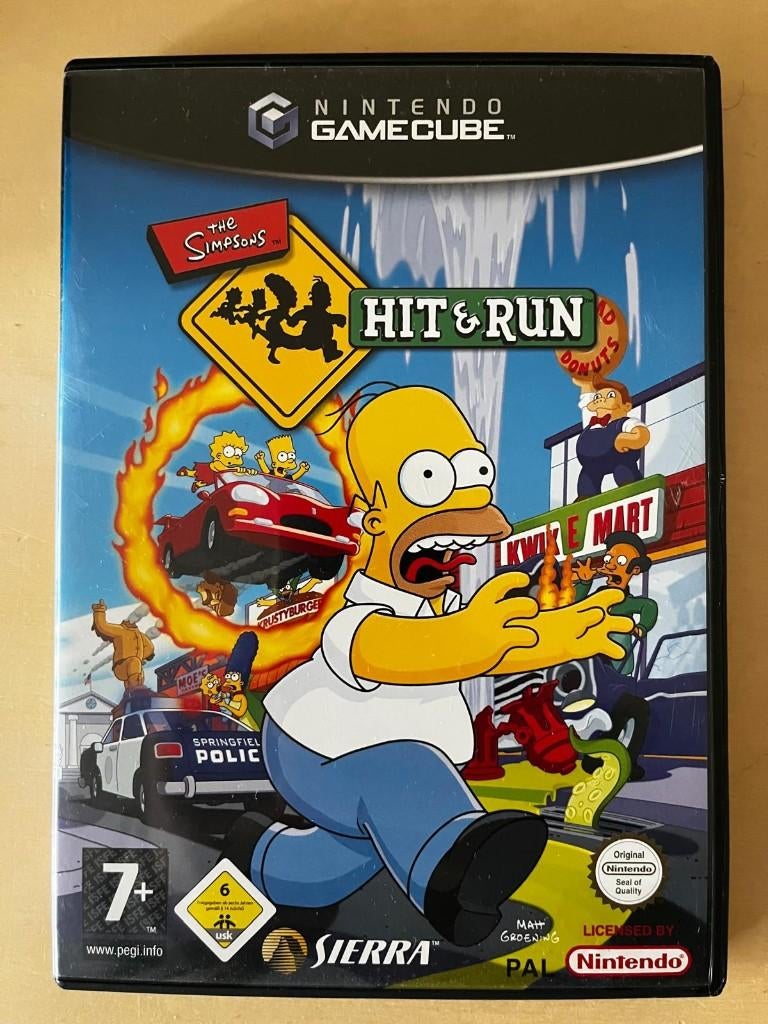 The Simpsons - Hit & Run (GameCube), Avontuur en Actie, 1 speler, Ophalen of Verzenden, Zo goed als nieuw