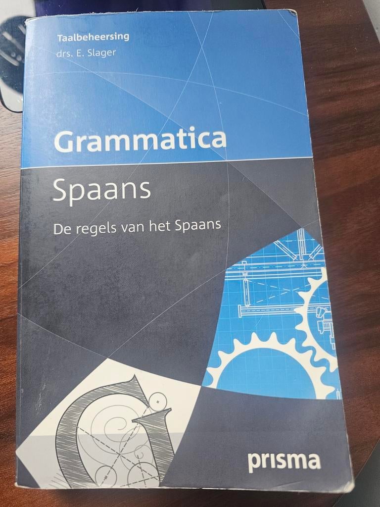 Emile Slager - Grammatica Spaans, Boeken, Taal | Spaans, Ophalen of Verzenden, Zo goed als nieuw, Emile Slager