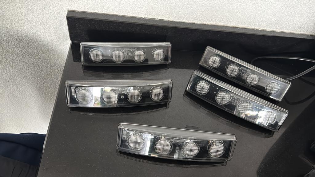 Zonneklep lampen scania, Ophalen of Verzenden, Scania, Verlichting