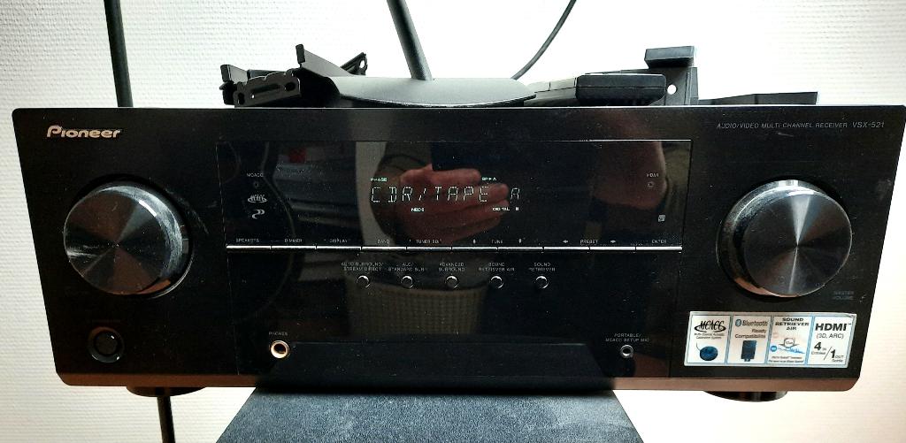 Pioneer VSX 521 k receiver/versterker, Ophalen, Gebruikt, Pioneer, 120 watt of meer