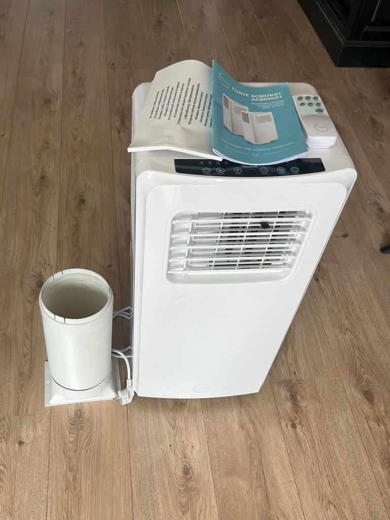 Fuave mobiele airco, zo goed als nieuw, Ophalen, Minder dan 60 m³, 3 snelheden of meer, Zo goed als nieuw