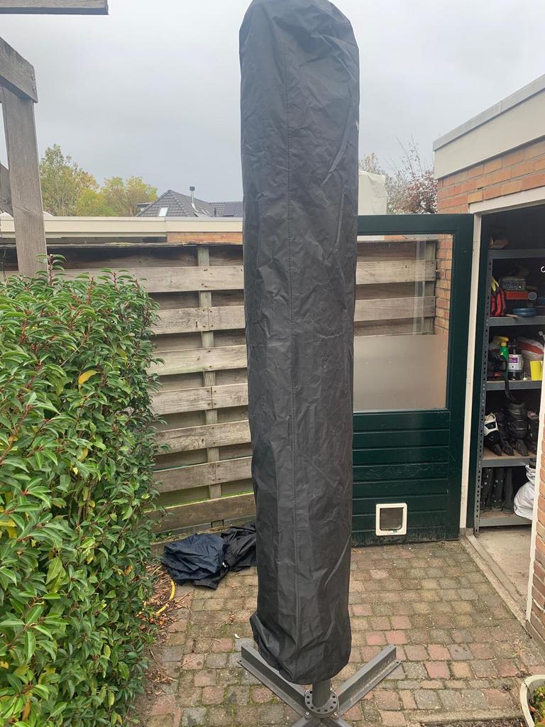 Parasol ikea, Ophalen, Verstelbaar, Gebruikt, Zweefparasol