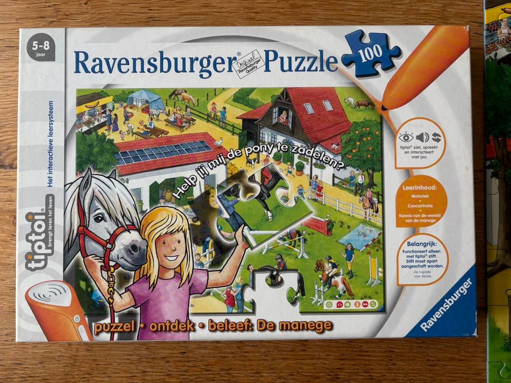 Tiptoi puzzel manege, Ophalen of Verzenden, Zo goed als nieuw