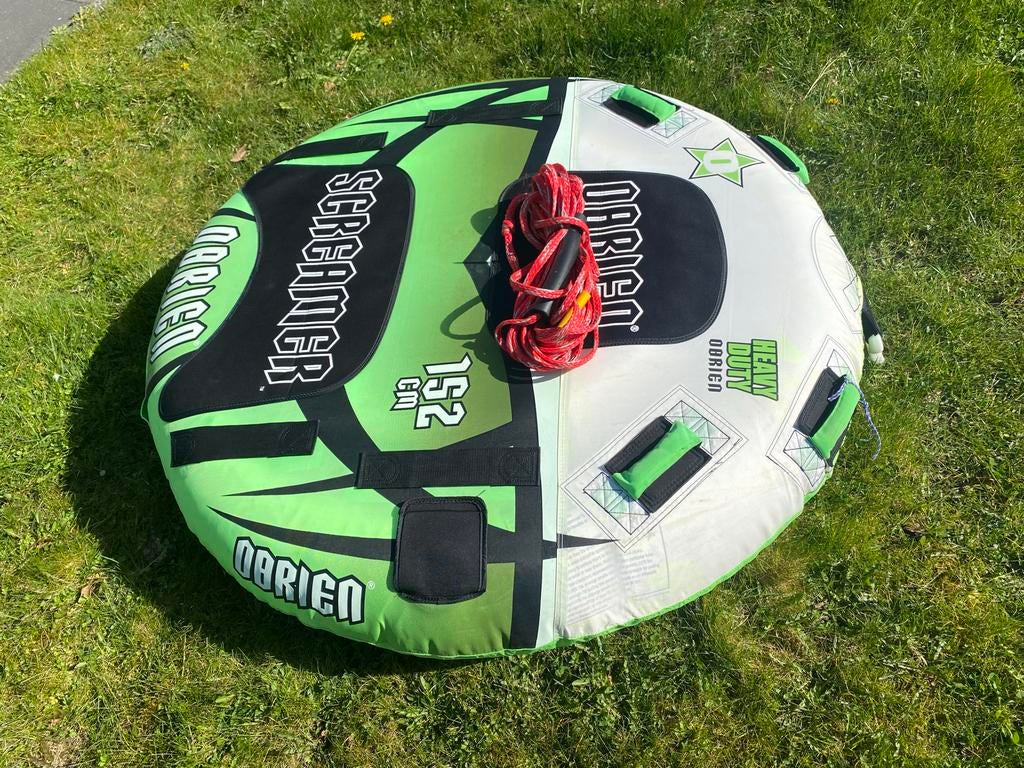 O'Brien Screamer 2 personen funtube, Watersport en Boten, Ophalen, Obrien, Obrien, Zo goed als nieuw