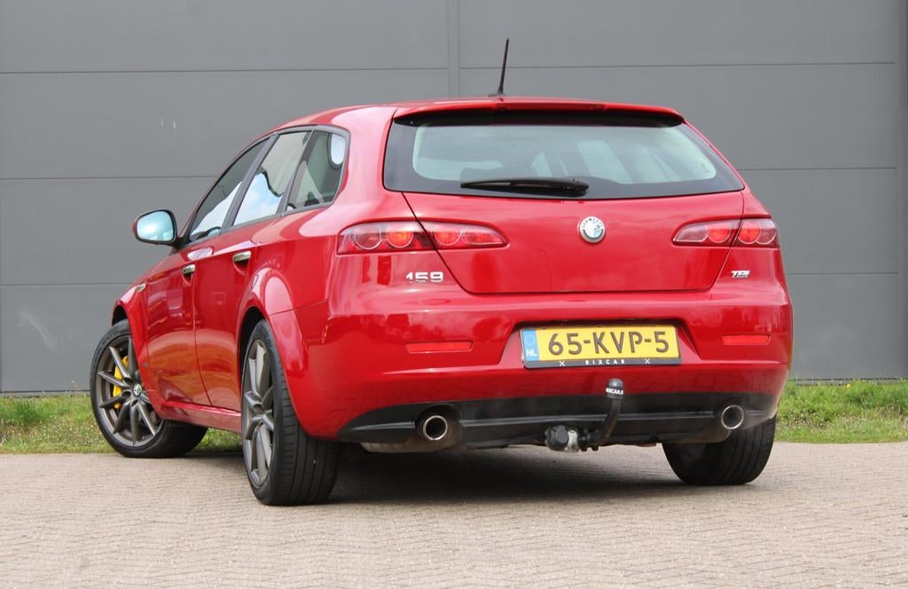 Alfa Romeo 159 Sportwagon 1.750 TBi Distinctive Leder, Voorwielaandrijving, Euro 5, Gebruikt, 4 cilinders