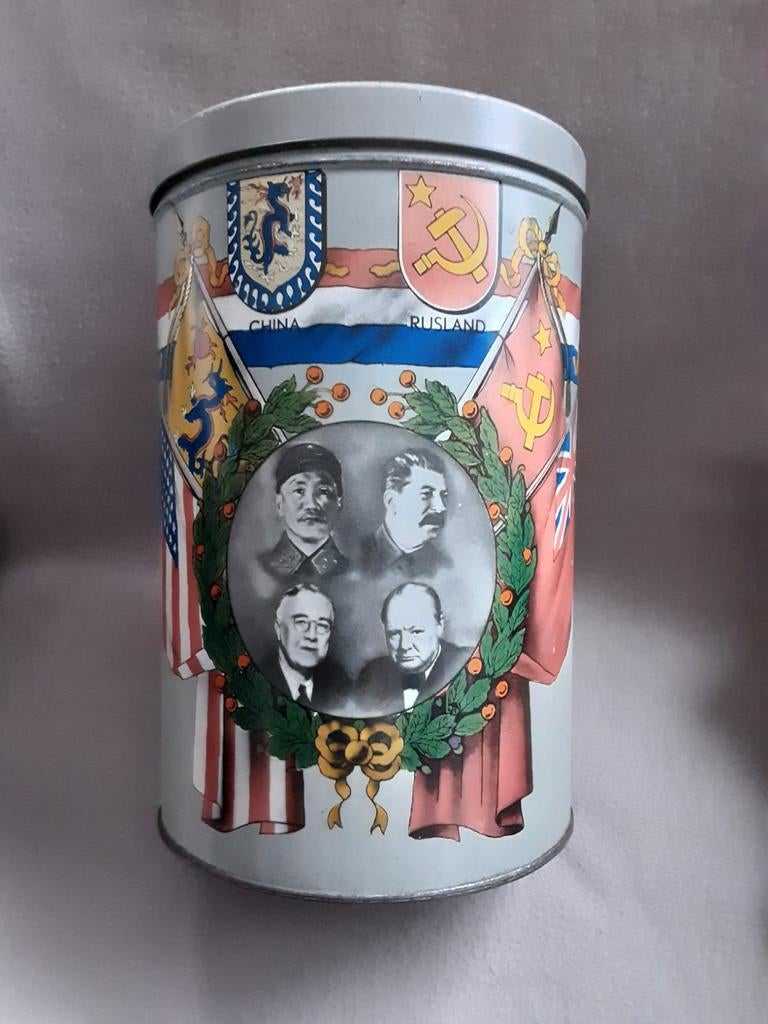 OORLOGS BLIK. ( 1939 / 1945 ) Zeldzaam mooi., Ophalen of Verzenden, Zo goed als nieuw, Overige