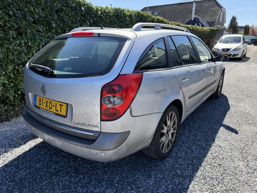 Renault Laguna Grand Tour 2.0-16V Tech Line Automaat | Xenon, Gebruikt, 4 cilinders, Leder en Stof, 650 kg