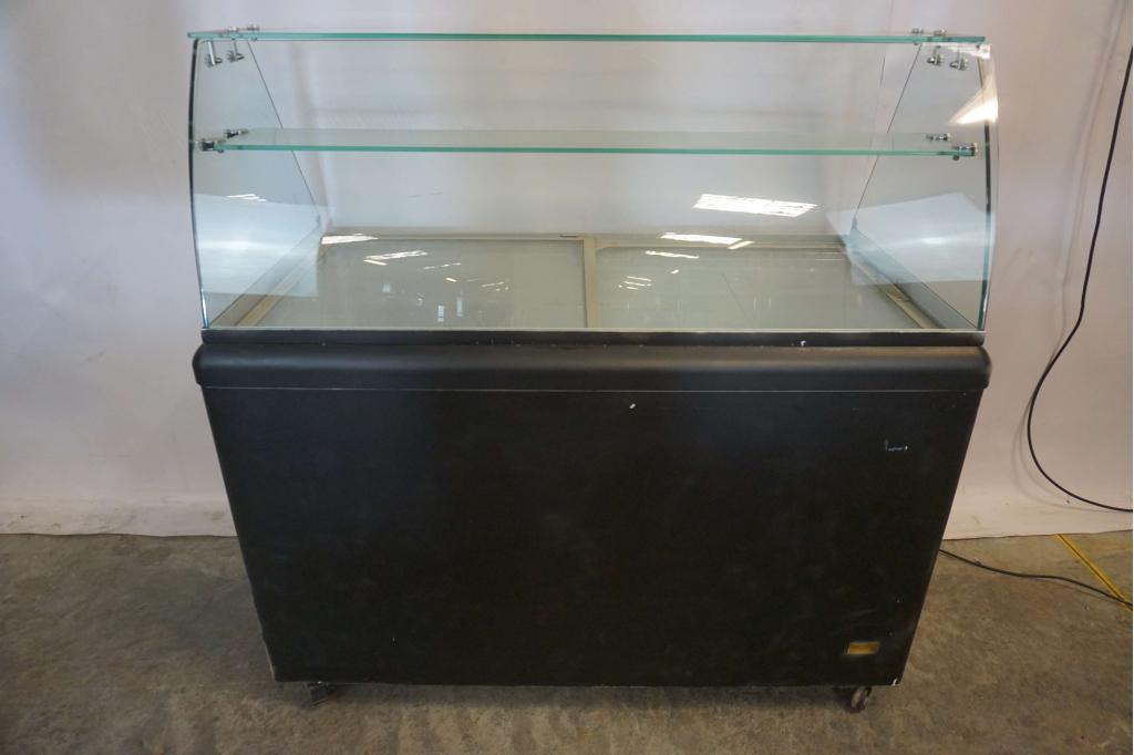 Vrieskist ijsvitrine schepijsvitrine, vriezer |  Defect, Vrieskist, 120 tot 140 cm, Niet ingevuld, Niet werkend